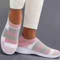 Women Vulcanized Shoes Sneakers Summer Ladies Trainers Knitted Sock Shoes - Tuzzut.com Qatar Online Shopping