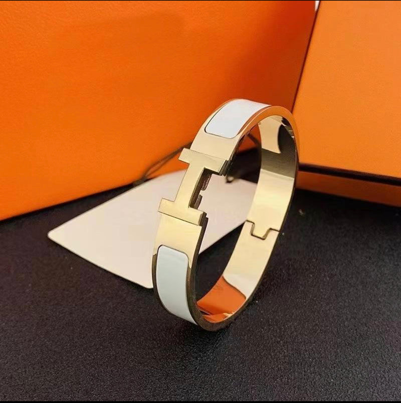 H Letter Bracelet For Romantic Couple Simple Jewelry - Tuzzut.com Qatar Online Shopping