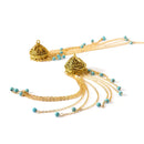 Zuowen Bohemian Vintage Tassel Beads Crown Drop Earrings For Women - Tuzzut.com Qatar Online Shopping