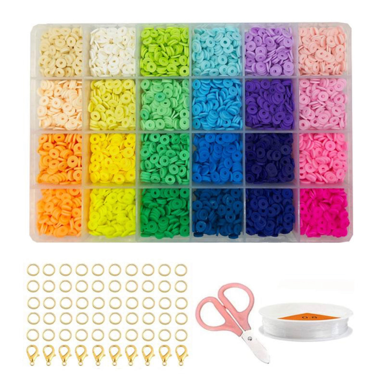 Bracelet Making Small Bead DIY Jewelry Make Accessories Kit Bracelet Making Small Bead DIY Jewelry Make Accessories Kit