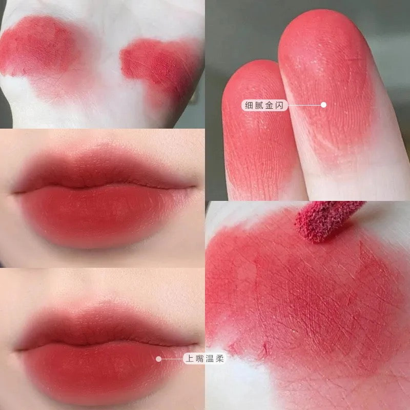 Lip Glaze Velvet Fog Matte Solid Lipstick Students Are Easy To Use Color Rendering Lasting Moisturizing - Tuzzut.com Qatar Online Shopping