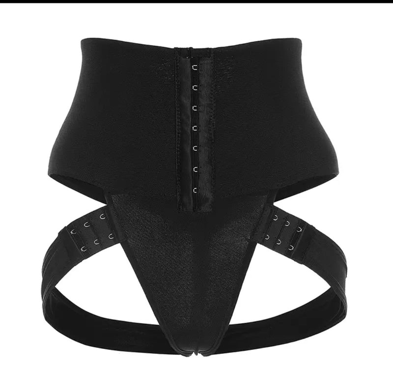 Women's Corset Waist Trainer Butt Lifter Body Shaper Panties Cinta Modeladora Slimming Sheath Woman Flat Belly Underwear Thong Size M (X4389035 95)