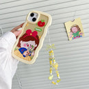 colorful wristchain Smart Phone Strap Lanyards for iPhone/Samsung Case Charms Keychain Pendant Keys Chain Mobile Phone Strap - Tuzzut.com Qatar Online Shopping