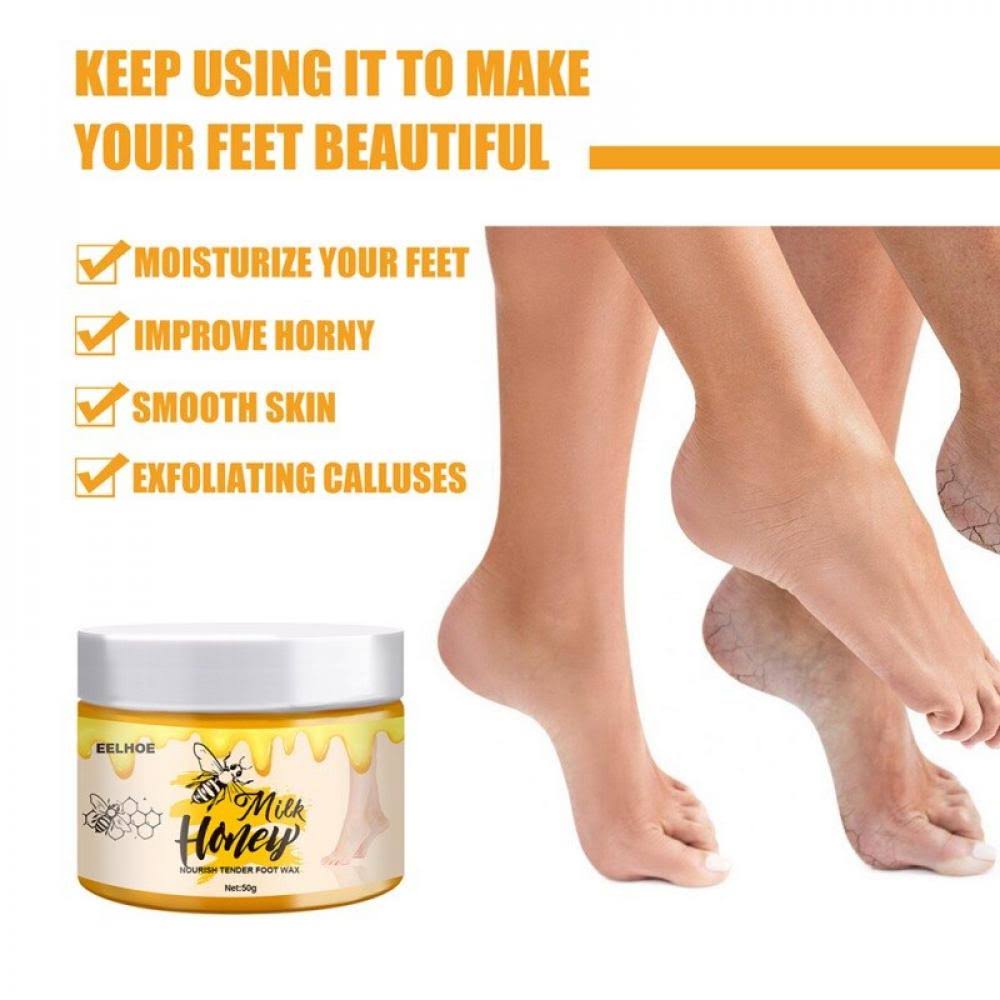 Milk Honey Nourishing for Men Women Moisturizing Foot Care Soft Skin 50g Smooth Foot Masks Milk Honey Nourishing for Men Women Moisturizing Foot Care Soft Skin 50g Smooth Foot Masks