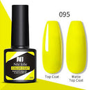 Gel Nail Varnish Manicure Nail Polish Nail Base Top colour Coat For Gel Polish 8.5ML - Tuzzut.com Qatar Online Shopping