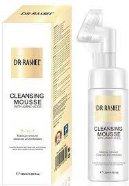 Dr. Rashel Cleansing Mousse with Amino Acids 3in1 Makeup remover Cleanses and exfoliates 120ml DRL-1446 - Tuzzut.com Qatar Online Shopping