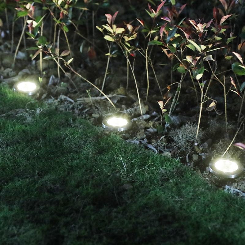 LED Solar Powered In-Ground Lights - Solar Pathway Lights (2 Pcs Value Pack) TEK 405 LED Solar Powered In-Ground Lights - Solar Pathway Lights (2 Pcs Value Pack) TEK 405