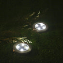 LED Solar Powered In-Ground Lights - Solar Pathway Lights (2 Pcs Value Pack) - Tuzzut.com Qatar Online Shopping