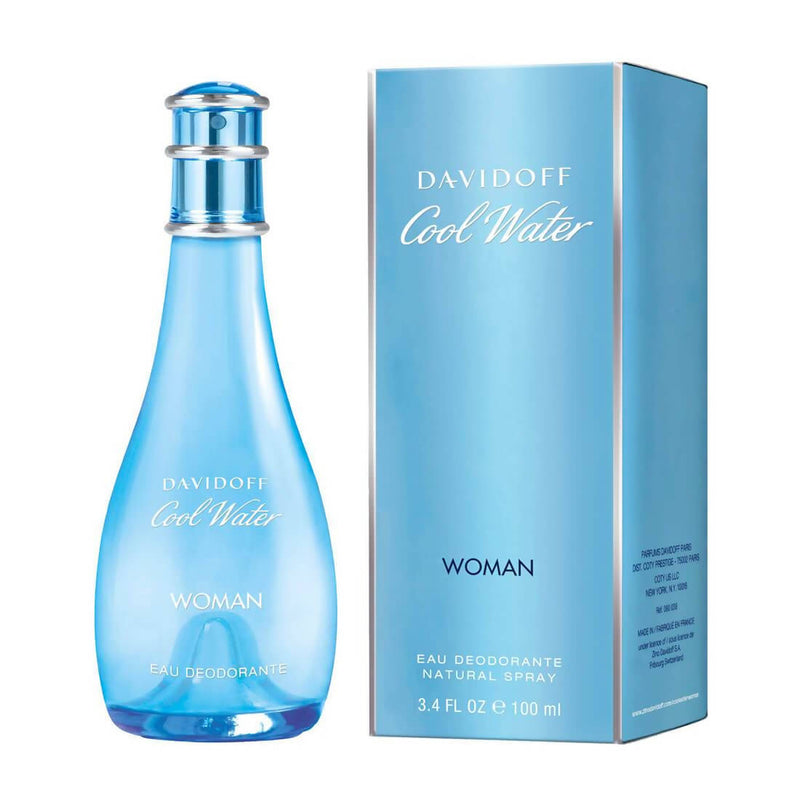 Davidoff Cool Water 100 ml for women - Tuzzut.com Qatar Online Shopping