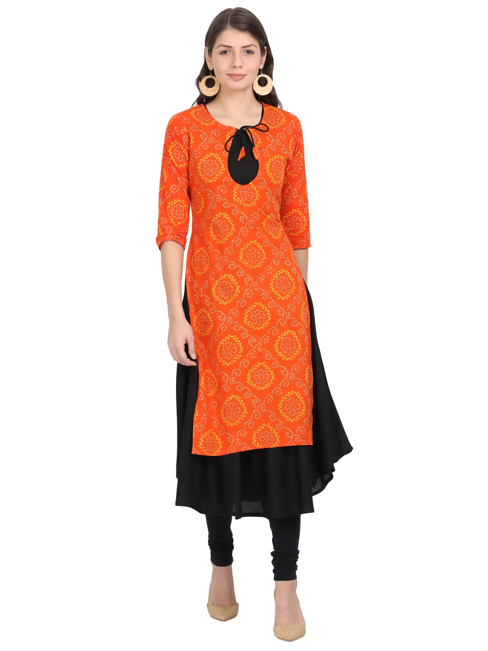 Long Kurta with Detachable Top Long Kurta with Detachable Top