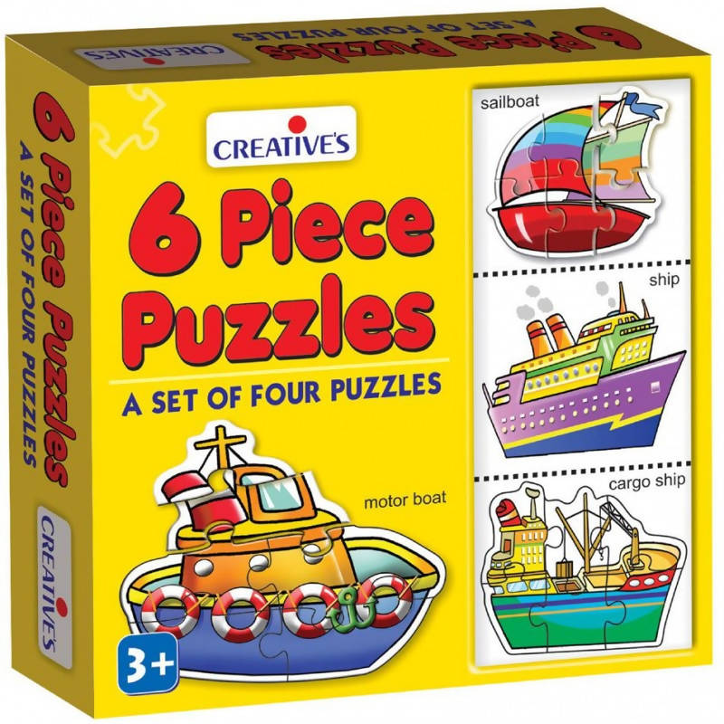 6 Piece Puzzles - TUZZUT Qatar Online Store