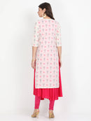 Women Long Kurta with Detachable Top - Tuzzut.com Qatar Online Shopping