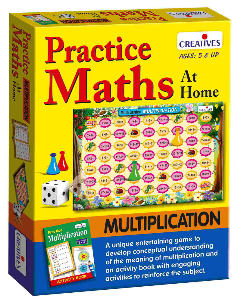 Practice Maths at Home-Multiplication - TUZZUT Qatar Online Store