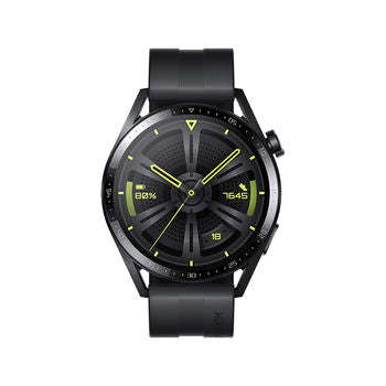 Huawei Watch GT 3 Active 46mm Black - Tuzzut.com Qatar Online Shopping