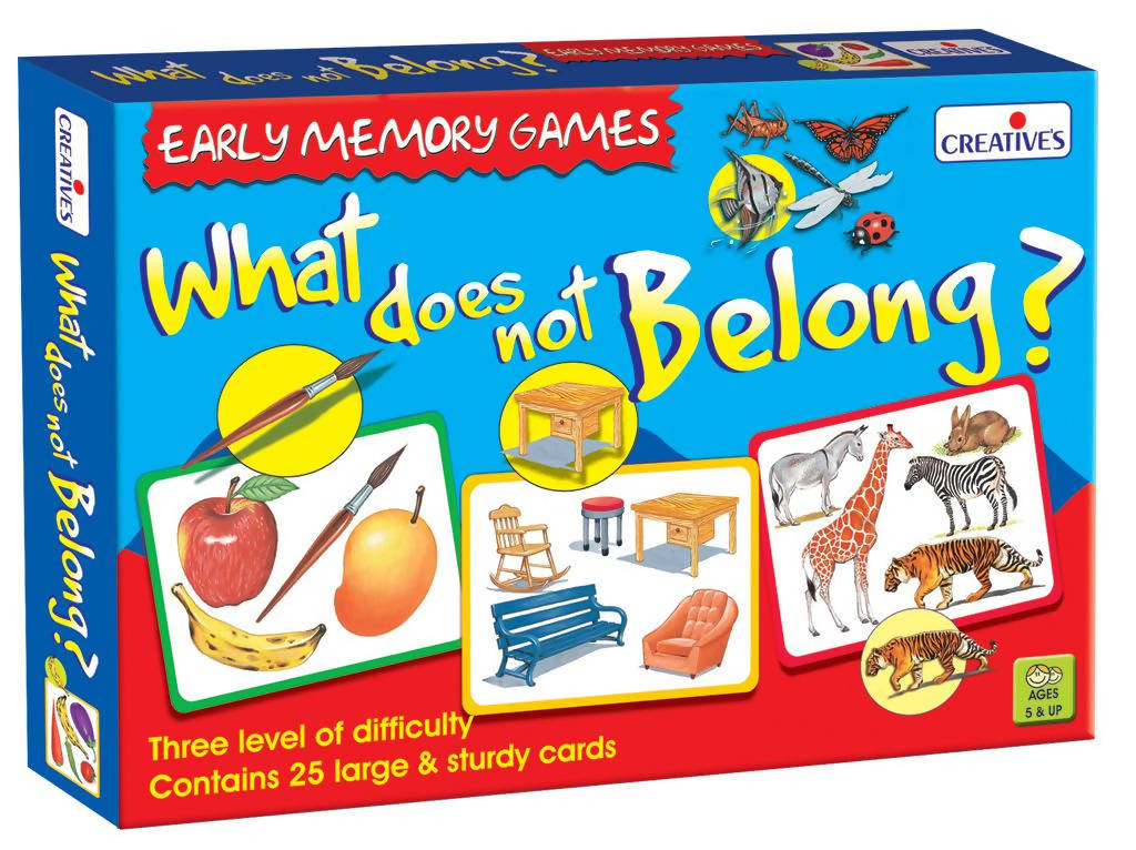 What Does Not Belong What Does Not Belong