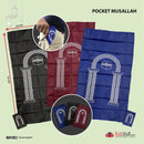 Pocket Musallah - Portable Foldable Pocket Prayer Mat - Tuzzut.com Qatar Online Shopping