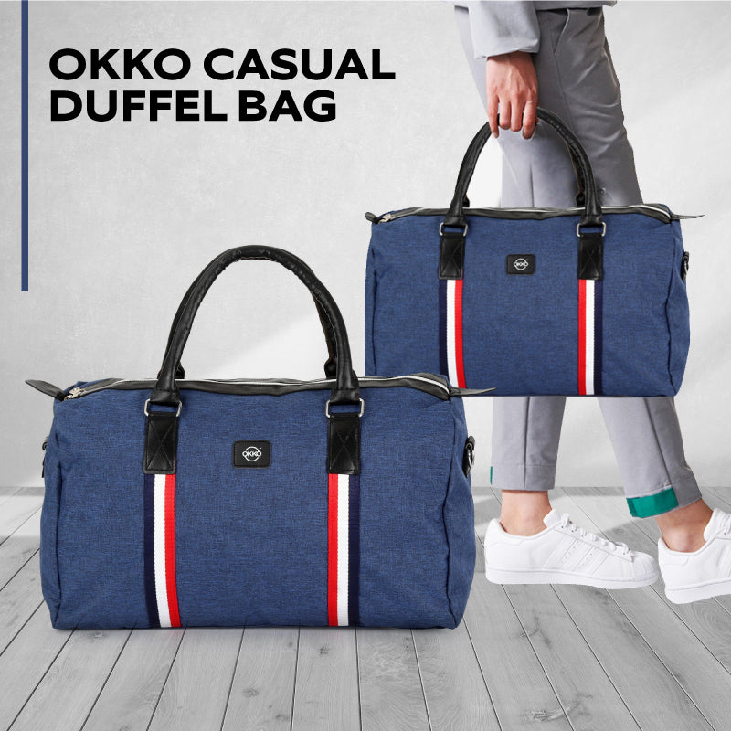 OKKO Casual Travel Bag, GH-203 - Blue - Tuzzut.com Qatar Online Shopping