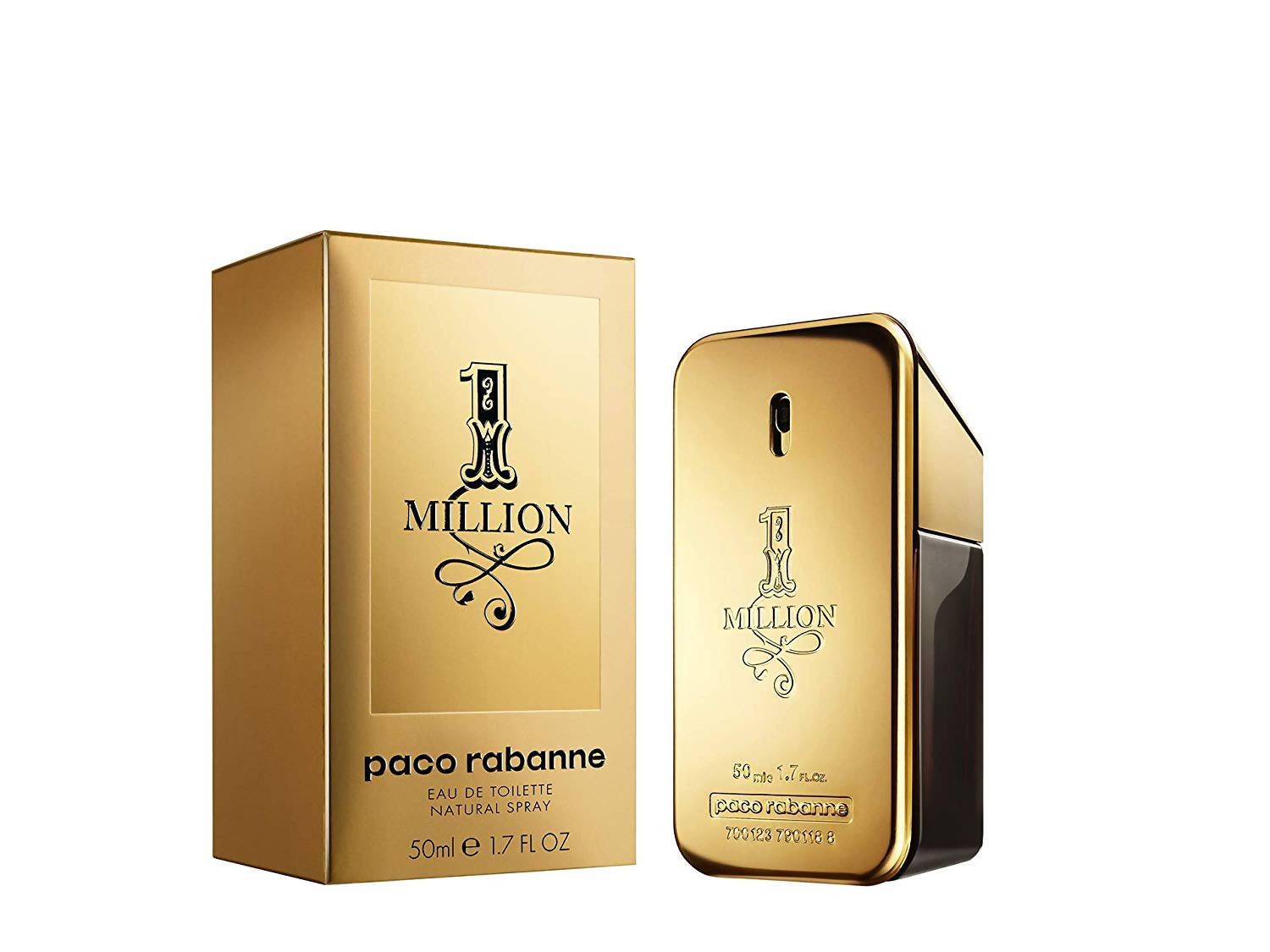Paco rabanne 1 million Eau de Toilette For Men 50ml Paco rabanne 1 million Eau de Toilette For Men 50ml