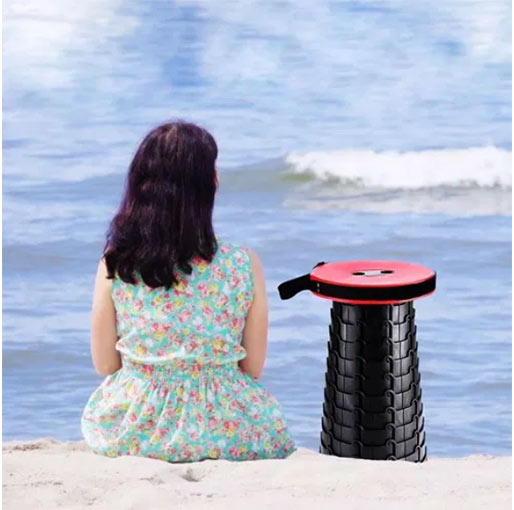 Popout Collapsible Portable Chair Foldable Stools - Tuzzut.com Qatar Online Shopping