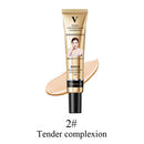 Liquid Foundation Cream Waterproof Long Lasting Oil Control Cover Acne Makeup Base Moisturizer Matte Concealer Cosmetic - Tuzzut.com Qatar Online Shopping
