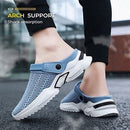 Men's Orthopedic Hollow-Out Summer Sandals Mesh Slippers Anti-Slip Sandals - Tuzzut.com Qatar Online Shopping
