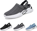 Men's Orthopedic Hollow-Out Summer Sandals Mesh Slippers Anti-Slip Sandals - Tuzzut.com Qatar Online Shopping