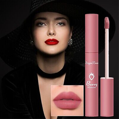Dragon Ranee Sweet Lip Glaze Lipstick Matte Matte Non-Fading Non-Stick Cup Velvet Lip Glaze - Tuzzut.com Qatar Online Shopping