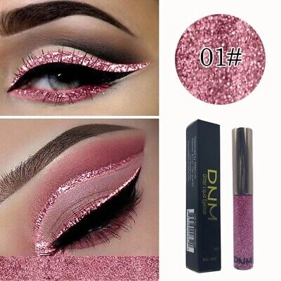 DNM - Liquid Crystal Liner Shimmer Glitter Eyeliner  Pink - Tuzzut.com Qatar Online Shopping