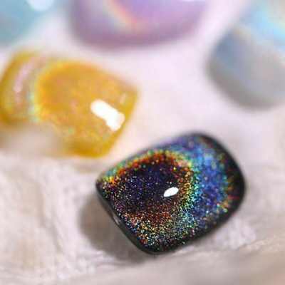 Gel Rainbow Eye Nail Polish Gel Laser Varnish Polish - Tuzzut.com Qatar Online Shopping