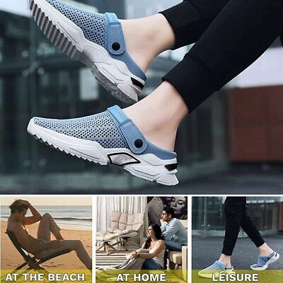 Men's Orthopedic Hollow-Out Summer Sandals Mesh Slippers Anti-Slip Sandals - Tuzzut.com Qatar Online Shopping