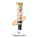 Liquid Foundation Cream Waterproof Long Lasting Oil Control Cover Acne Makeup Base Moisturizer Matte Concealer Cosmetic - Tuzzut.com Qatar Online Shopping