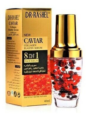 DR.RASHEL NEW CAVIAR Collagen Elastin Serum 8 in 1 Face Serum 40ml / 1.34 fl.oz  DRL-1253 - TUZZUT Qatar Online Store