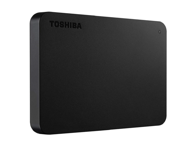 Toshiba Canvio Basics 1TB Portable External Hard Drive - Black (4041K11) - Tuzzut.com Qatar Online Shopping