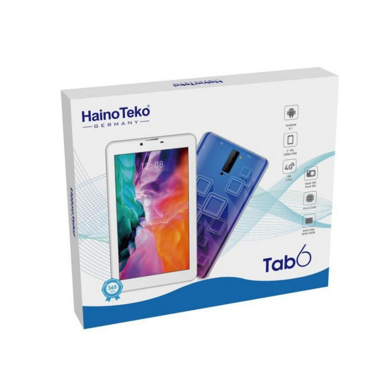 7 inch HainoTeko Tablet-6 Android 8.1 - 3000mAh - 2GB - 32GB - Tuzzut.com Qatar Online Shopping