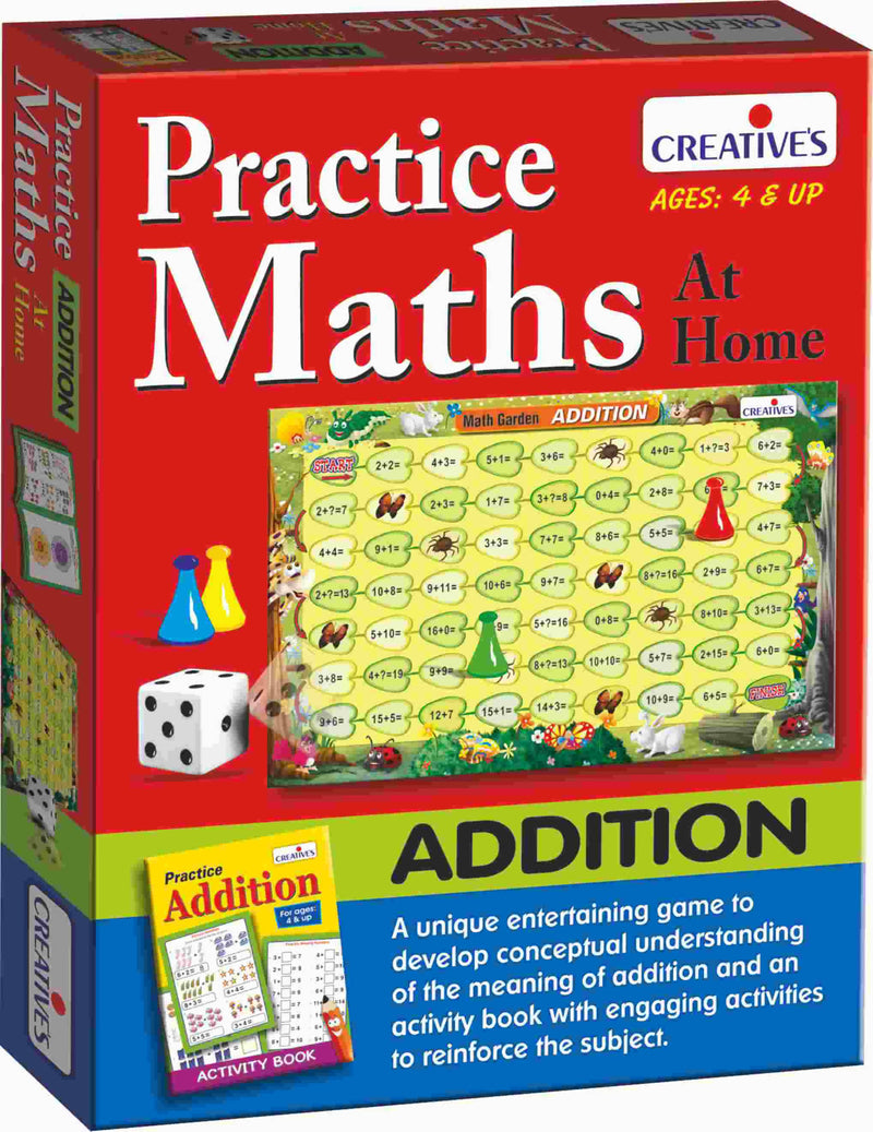 Practice Maths at Home-Addition - Tuzzut.com Qatar Online Shopping