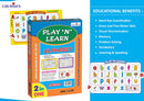 Play ‘N’ Learn 2 in 1- Alphabet-Upper & Lowercase - Tuzzut.com Qatar Online Shopping