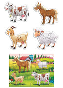 Early Puzzles Step II-Farm Animals - Tuzzut.com Qatar Online Shopping
