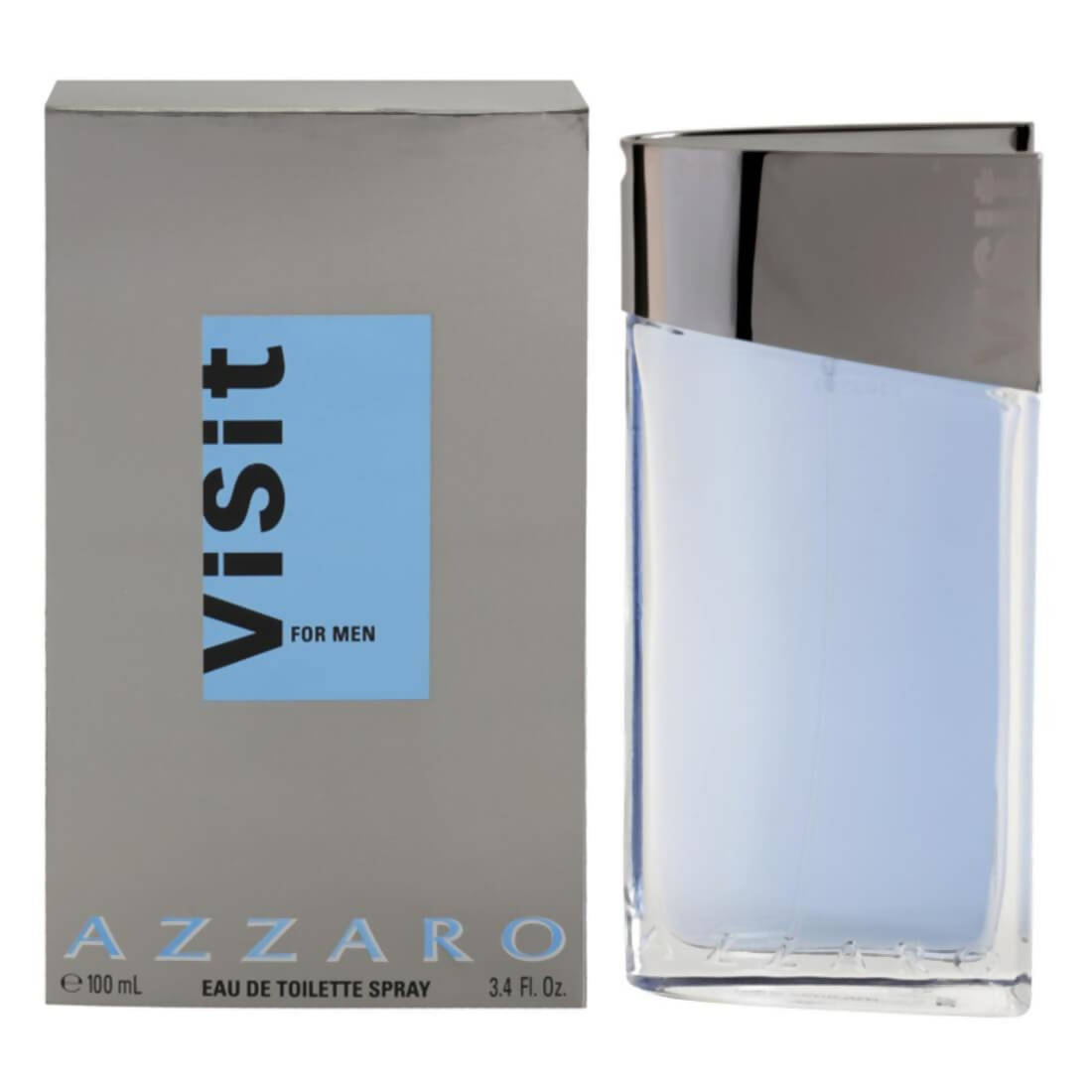 AZZARO VISIT EAU DE TOILETTE SPRAY FOR MEN 100ML AZZARO VISIT EAU DE TOILETTE SPRAY FOR MEN 100ML