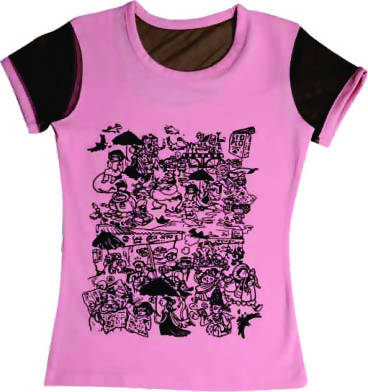 Cute Girl T-Shirt pack of 5 - Tuzzut.com Qatar Online Shopping