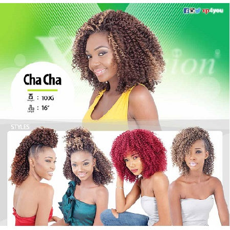 Xpression Cha Cha Weave Synthetic Hair 16 inch 2 Pcs Pack - TUZZUT Qatar Online Store