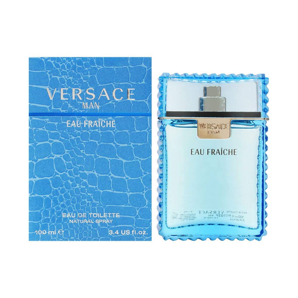 Versace Eau Fraiche Eau De Toilette for Men, 100Ml Versace Eau Fraiche Eau De Toilette for Men, 100Ml