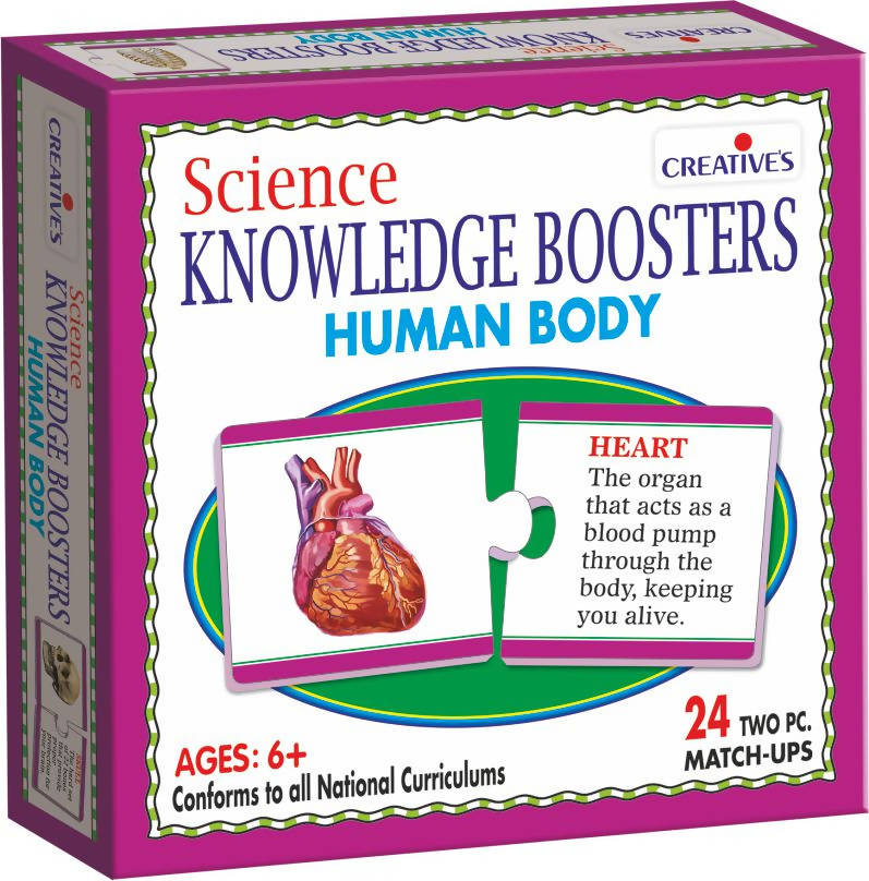 Science Knowledge Boosters- Human Body - Tuzzut.com Qatar Online Shopping