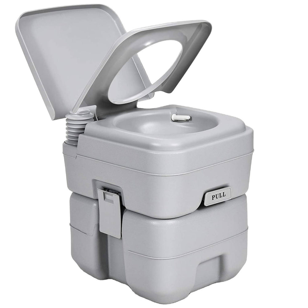 Portable Toilet with Water & Waste Storage Tank Portable Toilet with Water & Waste Storage Tank