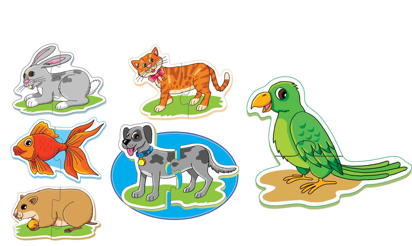 First Puzzles- Pet Animals First Puzzles- Pet Animals