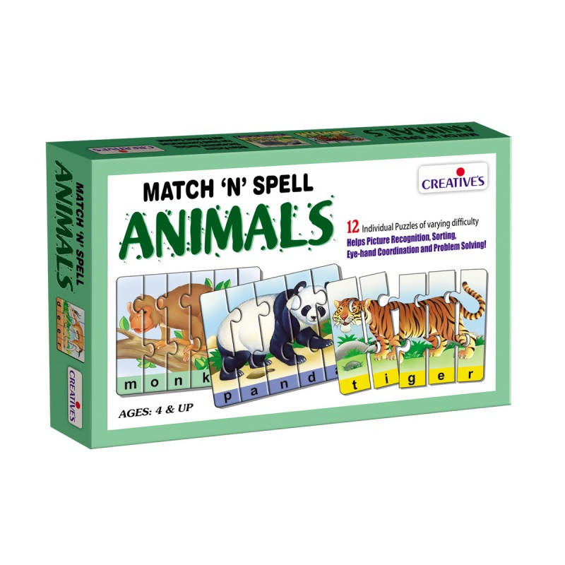 Match N Spell - Animals Match N Spell - Animals