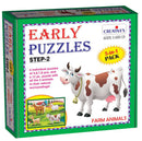 Early Puzzles Step II-Farm Animals - Tuzzut.com Qatar Online Shopping