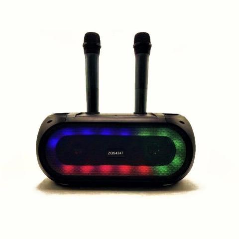 Wireless Bluetooth Speaker With Dual Mic And Remote Super Bass - ZQS-4247 - Tuzzut.com Qatar Online Shopping